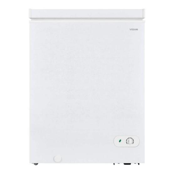 Home Decor - Vissani Chest Freezer, Hampton Bay Lillycrest II 52" Ceiling Fan, Elkay Kitchen Sink - Est Retail $1,495