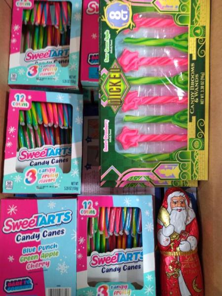 Groceries - Nature's Bounty CoQ-10 Softgels, Neuriva Memory 3D Brain Supplements, Assorted Holiday Candy - MSRP $12,405