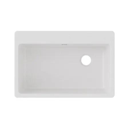 Elkay ELG13322WH0 Composite Kitchen Sink - MSRP $443