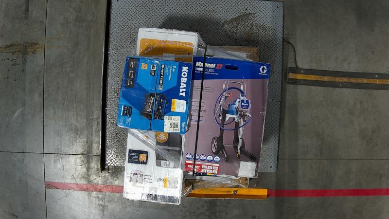 Whirlpool 46000Grain Pro Wi-Fi Smart Water Softener, Graco Magnum X7 Stationary Airless Paint Sprayer - MSRP $2,916