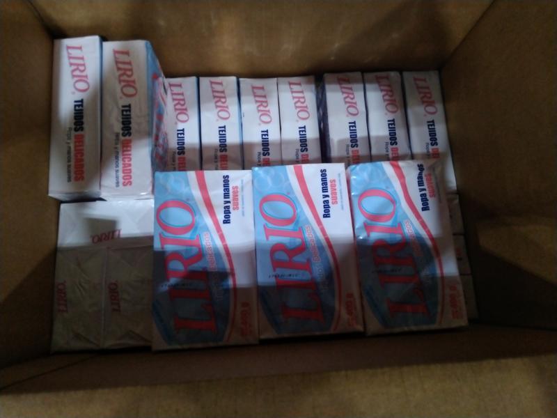 Lirio Laundry Soap Bars Pink 400g - MSRP $1,479