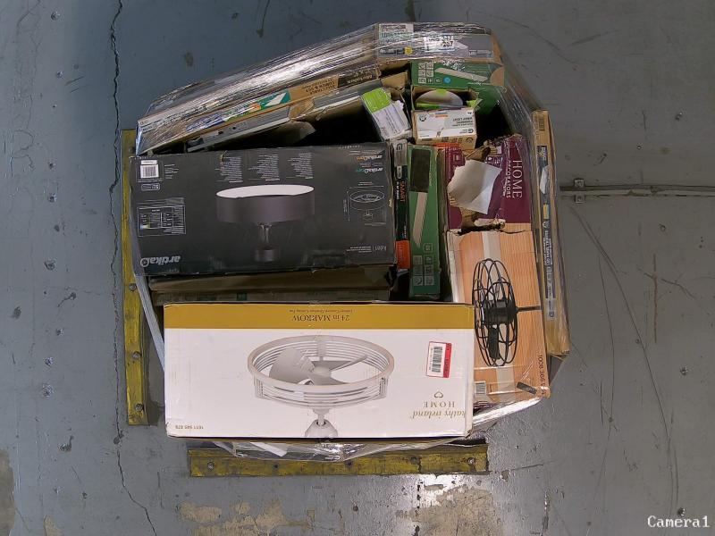 Lighting & Electrical - Kathy Ireland Marrow 24in Ceiling Fan, HDC, Artika, Lithonia Lighting - Est Retail $2,602