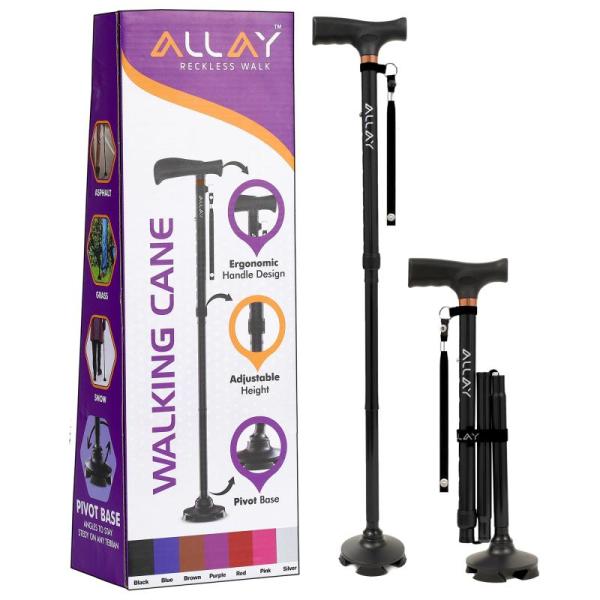 Allay Walking Cane, Arthritis Compression Gloves, Corestance Back Brace Posture Corrector - MSRP $1,950