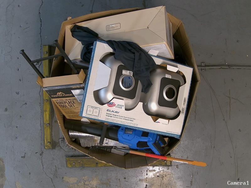 Style Selections Cauley 36in Black Single Sink Bathroom Vanity, Greenworks Pro 3000PSI Pressure Washer - MSRP $5,208