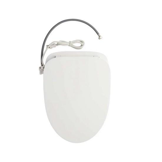 Signature Hardware SHBDS201WH Elongated Electronic Bidet Toilet Seat - MSRP $438