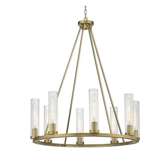 Z-Lite 3031-8RB Chandelier - MSRP $862