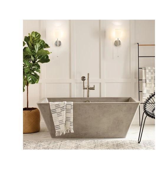 Native Trails NST6634-E Soaking Tub - MSRP $8,148