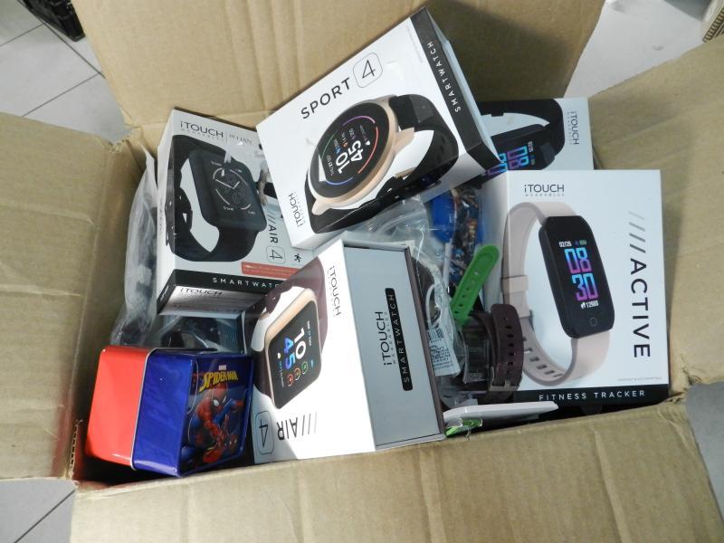 Major Department Smart Watch Lot- Garmin, Itouch,Fitbit.....