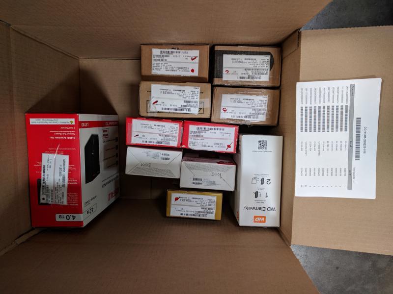 28TB, PC Hard Drive Lot & More - $3.5K - 11 Qty.