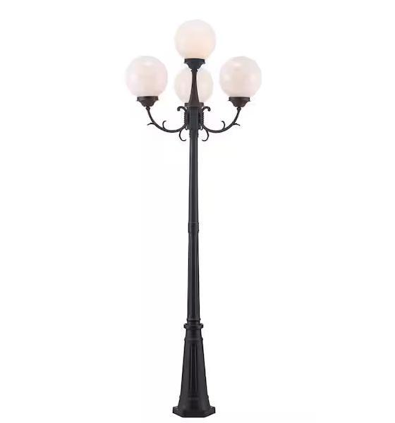 Lighting & Electrical- Bel Air Lighting Wilshire Post Light Fixtures, Progress Lighting, Hampton Bay -Est Retail $2,290
