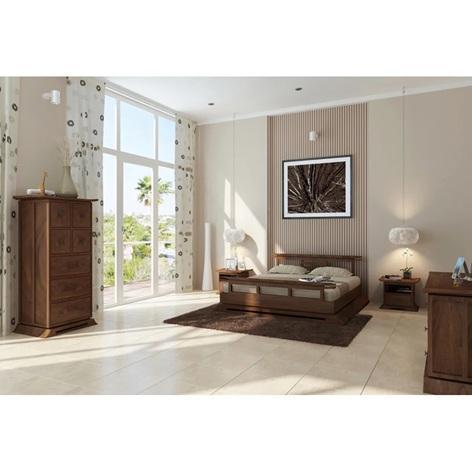 TRUCKLOAD - Home Decor - Bouchier Platform Bedroom Set, Glenwood Acacia Dresser, Essa Sideboard - MSRP $69,834