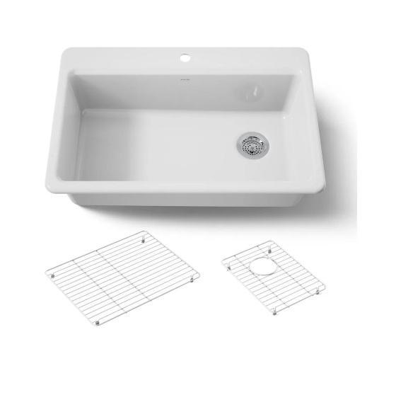 Kohler K-5871-1A1-0 Kitchen Sink - MSRP $945