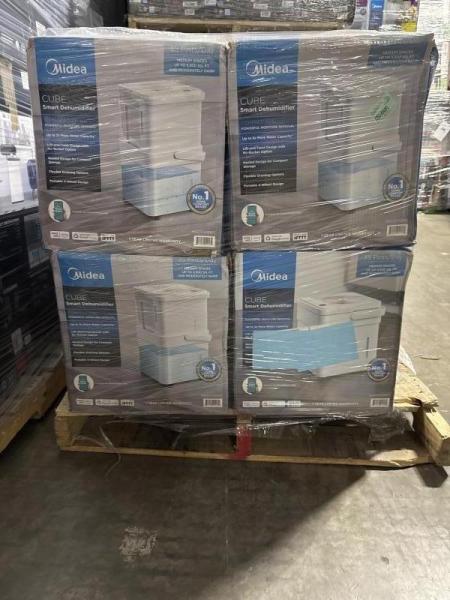 LTL - Midea Cube 35 Pint Dehumidifier - MAD35S1QWT - MSRP: $5,999.76