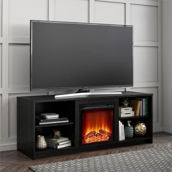 Furniture - MS Black Oak Fireplace TV Stands, and More - MSRP $999