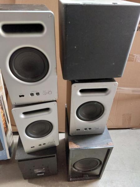 Assorted Lot of 100 Manifested SOUNDBAR,SUBWOOFER& Home thater