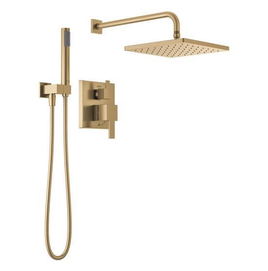 Fixtures - Delta Shower System, Kovacs Mirror, Kichler Benno Vanity Light - MSRP $7,652