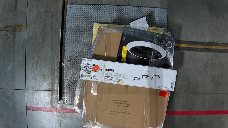 Lighting & Electrical - Zevni 1-Light Gold Pendant Lamp, Y'INSP, Lithonia Lighting, INK+IVY, Artika - Est Retail $2,530