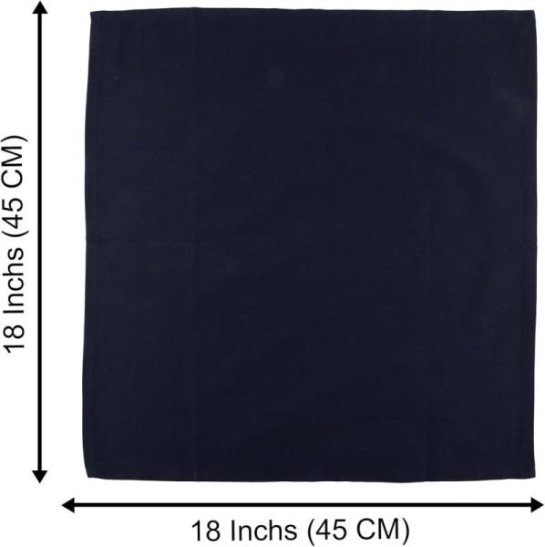 Cotton Twill Cloth Napkins NAVY size 18"x18" MSRP- $12,960