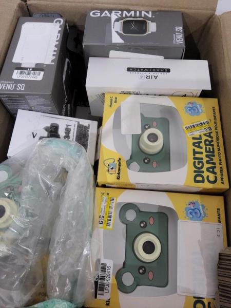 Electronics - Garmin Fenix 8 Silicone Band, Vivitar 8K Camcorder, Kidamento Digital Camera - Est Retail $2,844