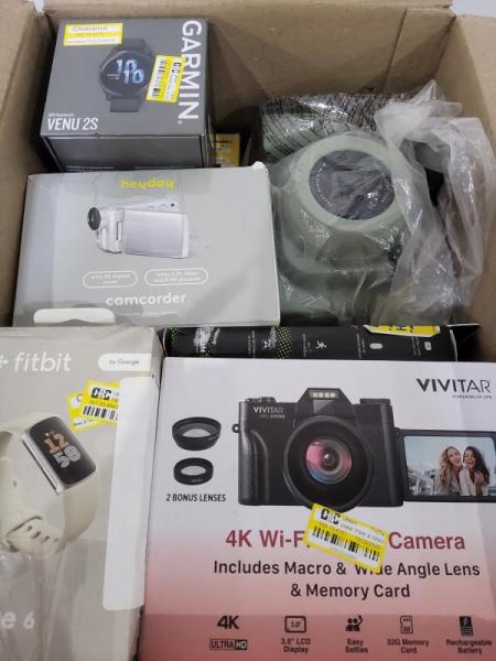 Electronics - Samsung Portable Projector, Garmin Venu 2S Smartwatch - Est Retail $2,089