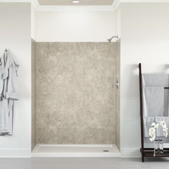Allen & Roth Shower Wall Surround, Kichler Barrington Chandelier, Kobalt 40V Pole Saw Kit - MSRP $2,123