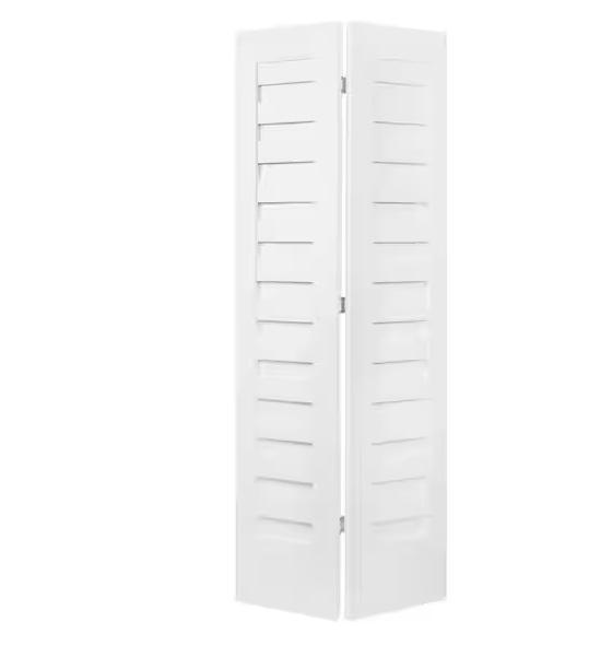 Doors & Windows - PONDEROSA WOOD Bi-Fold Door, eightdoors, Alexandria Moulding, Spectrum, Everbilt - Est Retail $980