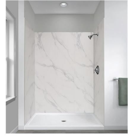 Miseno MSW784834-CW Alcove Shower Wall Kit - MSRP $839