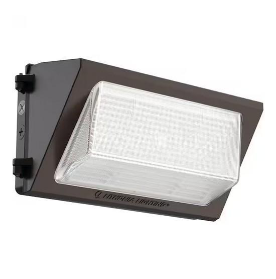 Lithonia Contractor Select TWR2 400-Watt Equivalent LED Dark Bronze Wall Pack Light - Est Retail $8,214- 1plt