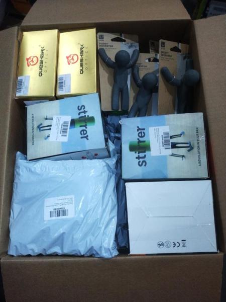 General Merchandise- IDOGEAR Tactical Gear, Queshark Polarized Cycling Sunglasses, Electric Milk Frother - MSRP $631