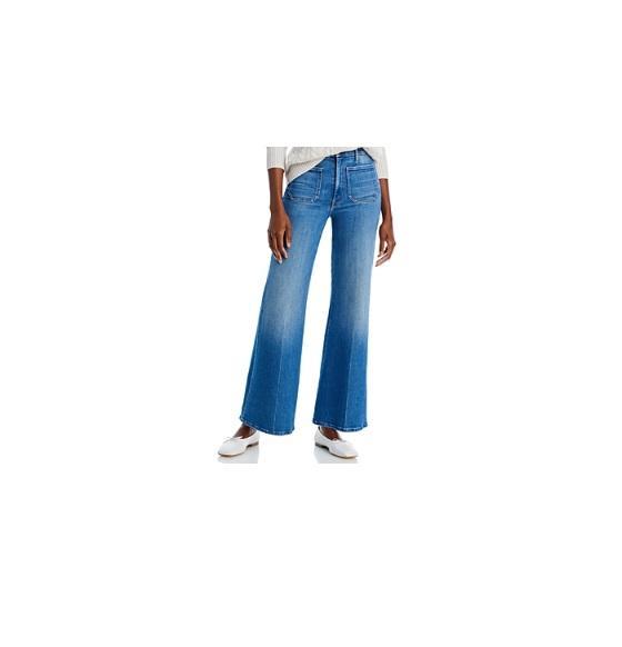 Apparel - MOTHER The Patch Pocket Roller Jeans, Free People We The Free Good Luck Barrel Jeans - Original MSRP $2,987