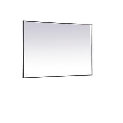 Elegant Lighting MRE64260BK Framed Bathroom Wall Mirror - MSRP $541