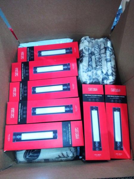 General Merchandise - Trimate LED Vlogging Lights, Star Trek PS3 Game, Pink Bluetooth Smart Watch - MSRP $2,942