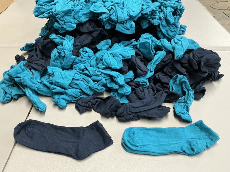 375 Pair Womens New Loose Not Packaged Ankle Socks USA Made