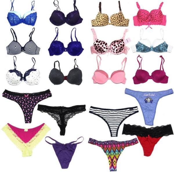 Women Lingerie Mixed Lot Underwear Bras G-strings Thongs Panties