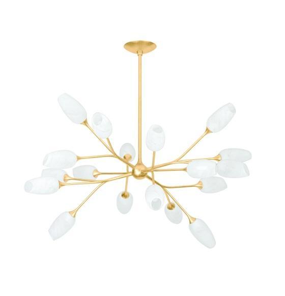 Troy Lighting F2144-VGL Chandelier - MSRP $1,772