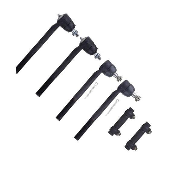SCITOO 6pc Set Tie Rod Suspension Kit, Pair 2 Front Driver/Passenger Steering Knuckles, SANSUI 27" Monitor -MSRP $2,153
