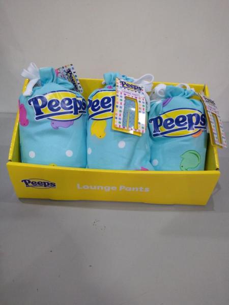 Seasonal- PEEPS Lounge Pants, Peeps Candy Easter - MSRP $6,639