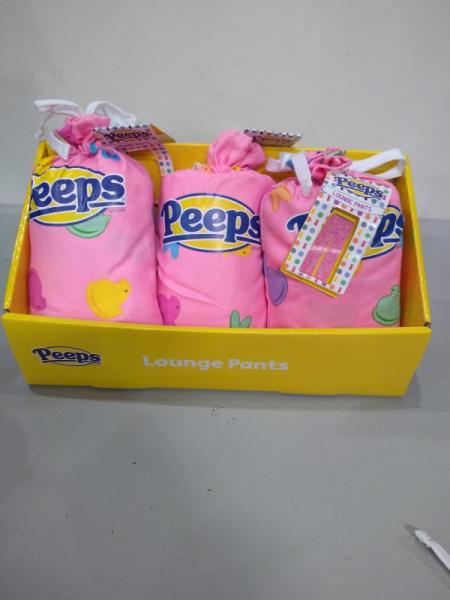 Seasonal - PEEPS Lounge Pants, Peeps Candy Chick - MSRP $4,426