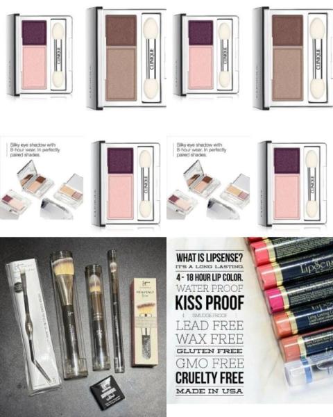 Makeup & Accessories By Clinique, IT Cosmetics & LipSense By SeneGence