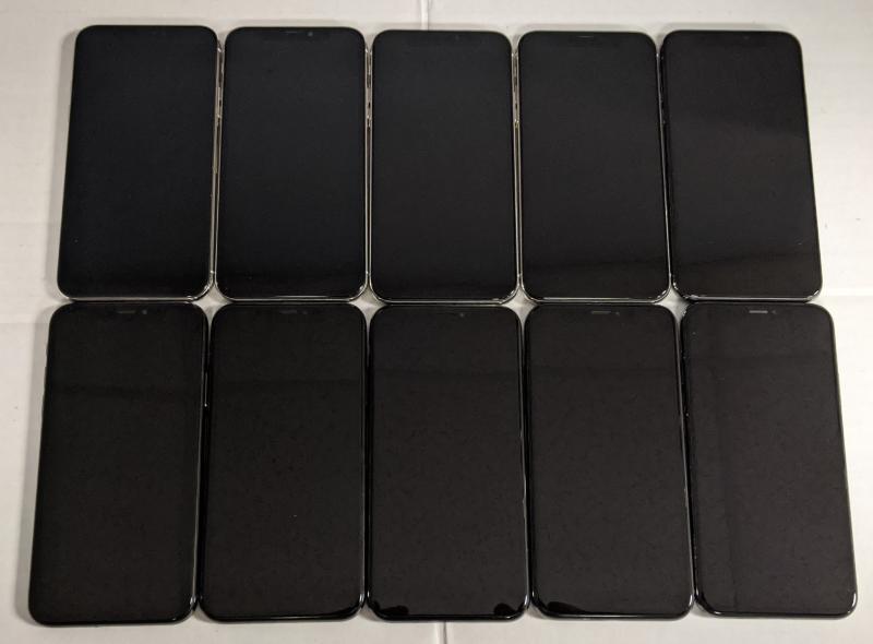 Apple iPhone X, 256GB, Unlocked, 15 Units, Refurb, MSRP $16,500