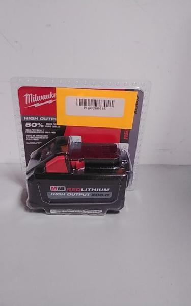 Milwaukee M18 18V Lithium-Ion High Output Battery Pack 6.0Ah - MSRP $199