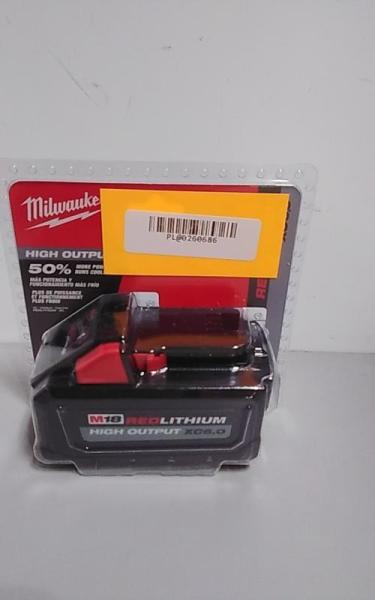 Milwaukee M18 18V Lithium-Ion High Output Battery Pack 6.0Ah - MSRP $199