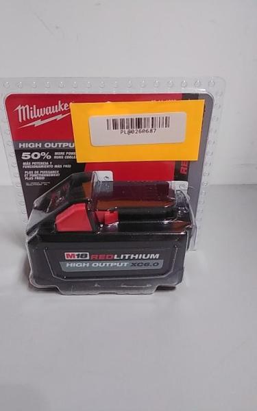 Milwaukee M18 18V Lithium-Ion High Output Battery Pack 6.0Ah - MSRP $199