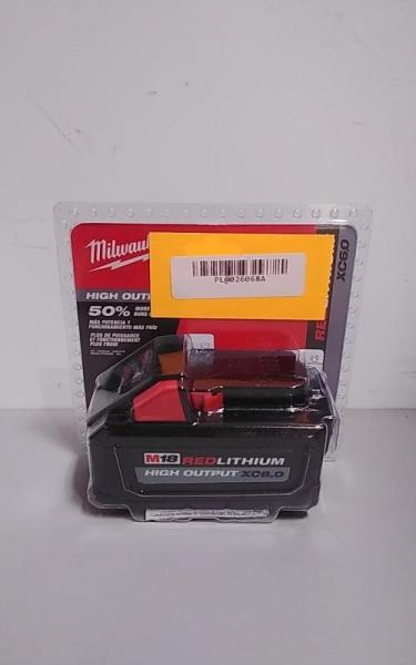 Milwaukee M18 18V Lithium-Ion High Output Battery Pack 6.0Ah - MSRP $199