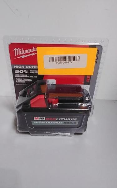 Milwaukee M18 18V Lithium-Ion High Output Battery Pack 6.0Ah - MSRP $199