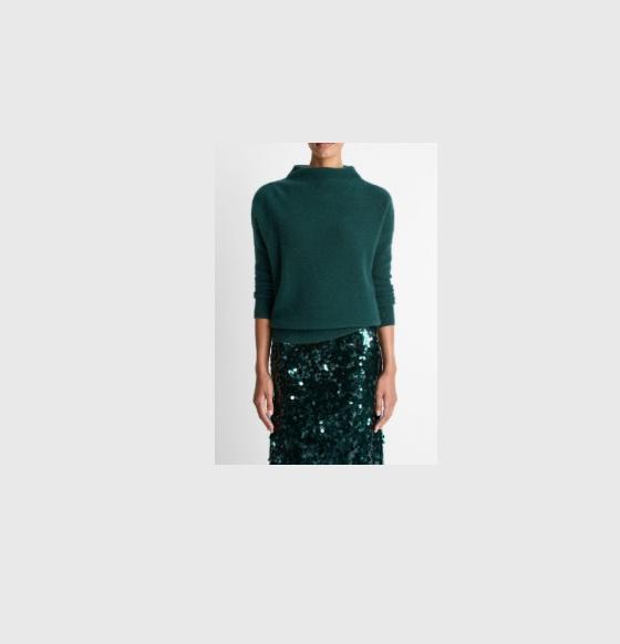 Apparel - Vince Boiled Cashmere Funnel Neck Sweater, Faherty Apres, Liverpool, The North Face - Original MSRP $1,581