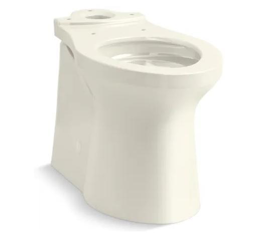 Kohler K-20485-96 Elongated Chair Height Toilet Bowl - MSRP $490
