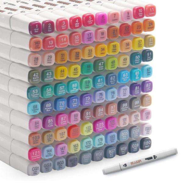 Office Product - belleza suprema Alcohol 100 Colors Professional Art Pen, Miss Deer TN920XL Toner Cart - MSRP $15,604