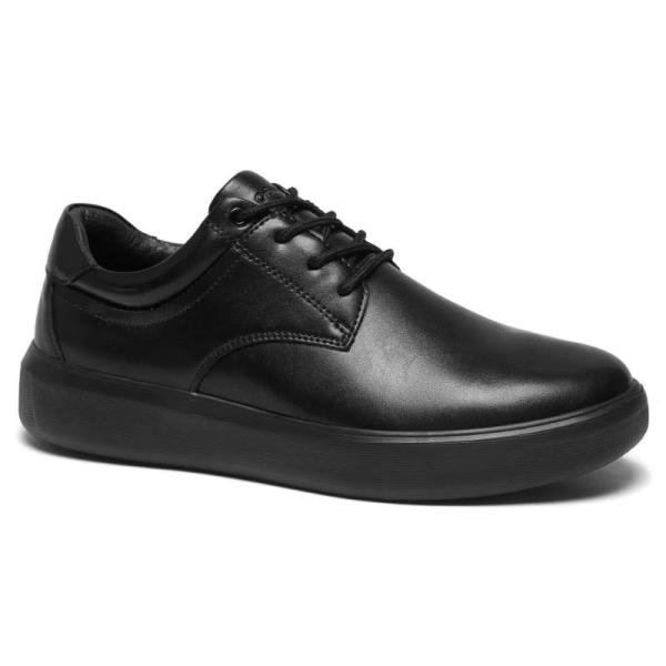 Shoes - Oxford Men's Black Slip, Work Boots for Men, KuaiLu Mens Memory Foam Moccasin - MSRP $32,666