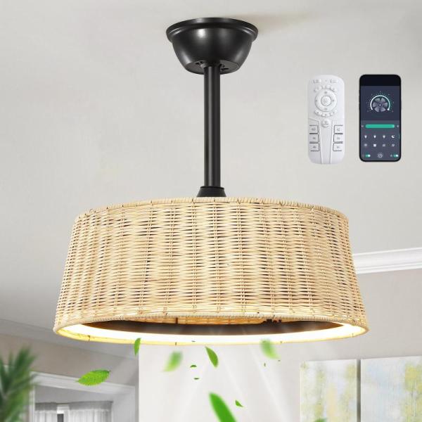 Home Improvement- Boho Farmhouse Bamboo Chandelier, Muzata Aluminium Cable Railing, LIVOWALNY 22000 Lume - MSRP $11,339